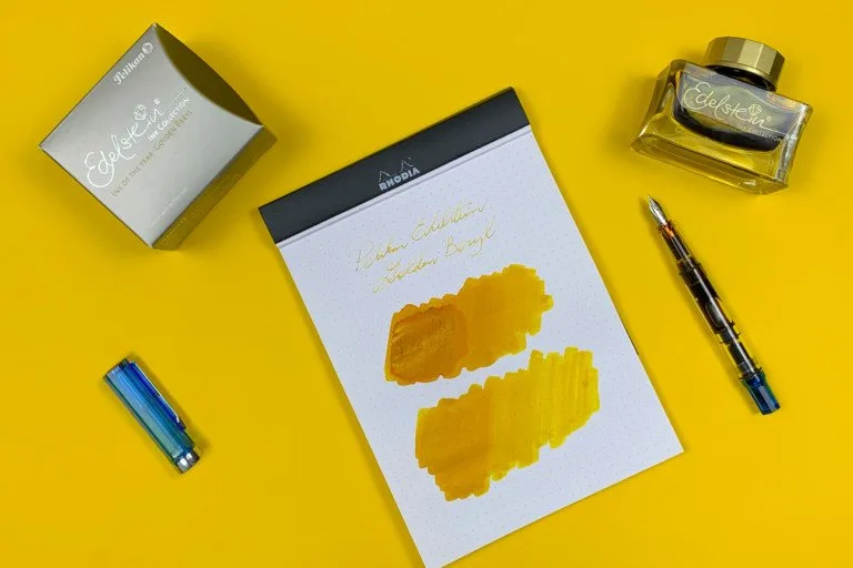 Primeiras Impressões com a Pelikan Golden Beryl